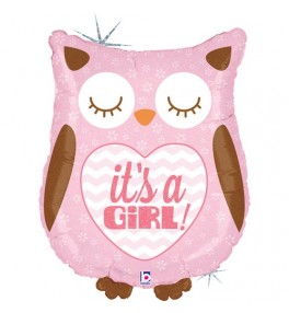 Shape  It`s a Girl Owl