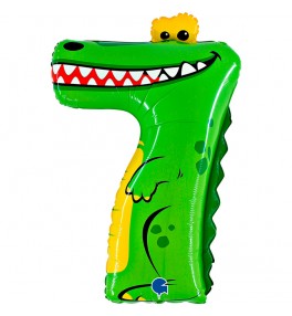 Number  '7' Crocodile