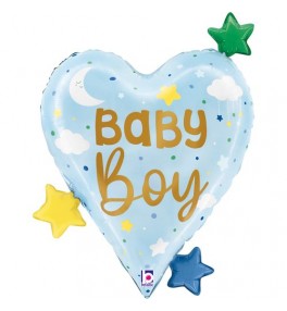 Shape  Baby Boy Heart Stars