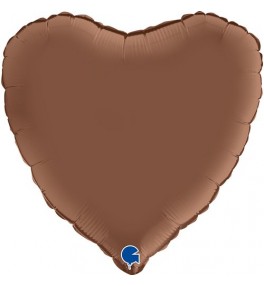 Heart Satin Chocolate õhupall