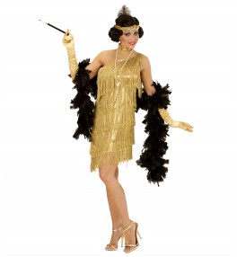 Kleit Flapper kuldne L