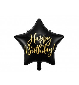 Happy Birthday Black  õhupall