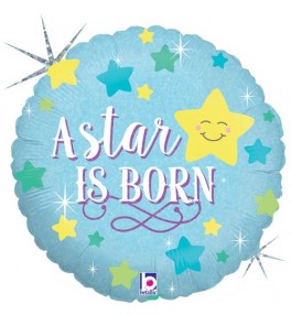 'A Star is Born Boy'  õhupall