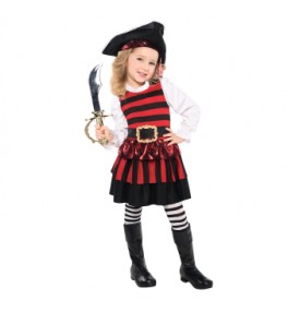 Lastekostüüm Pirate Girl 6-8a
