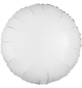Round White  õhupall