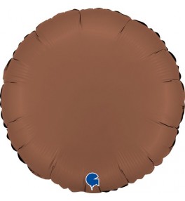 Round Satin Chocolate  õhupall