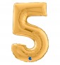 Number "5" Gold