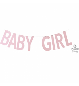 Banner Baby Girl pink
