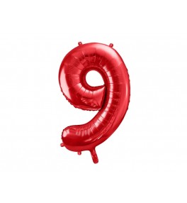 Number "9" Red