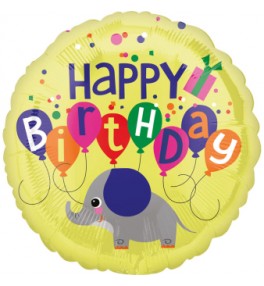 Elephant Birthday  õhupall