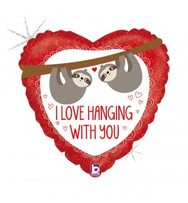 Love Hanging Sloth  õhupall