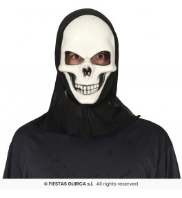 Mask Skull kapuutsiga PVC