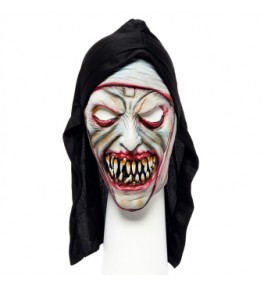 Mask Zombie Nun latex