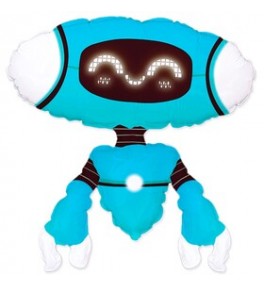 Shape  Robot blue