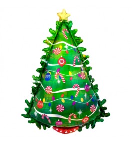 Shape Green Christmas Tree