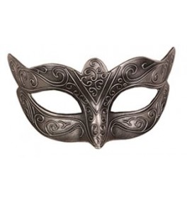 Mask Venetian siver