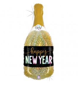 Shape  New Year Champagne