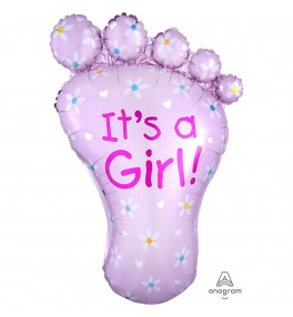 Shape Foot - It's a Girl