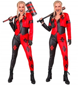 Kostüüm Evil Harlequin M