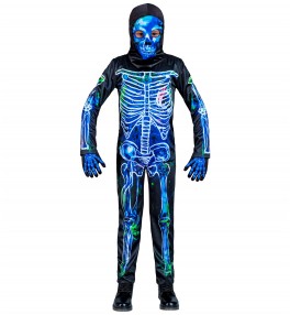 Lastekostüüm Toxic Skeleton...