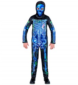 Lastekostüüm Toxic Skeleton...