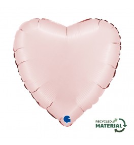 Heart Satin Pastel Pink...