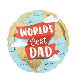 Worlds Best Dad  õhupall