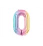 Number "0" Rainbow pastel