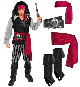 Lastekostüüm Piraat 116cm
