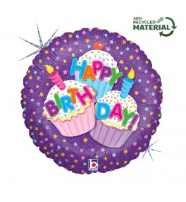 HB Cupcake  Balloon