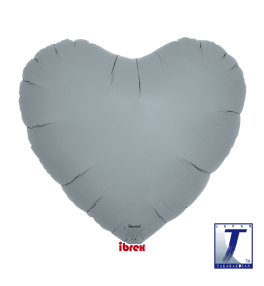 Шар сердце  Blue Gray