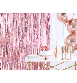 Party curtain, rose gold,...