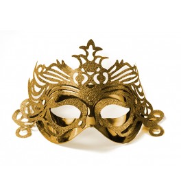 Mask kuldne ornamendiga