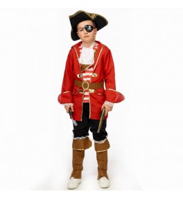 Lastekostüüm piraat (128 cm)