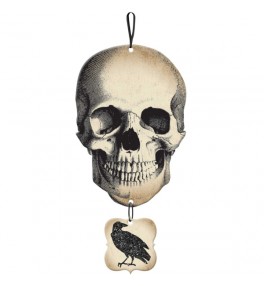 Hanging Sign Boneyard Skull...