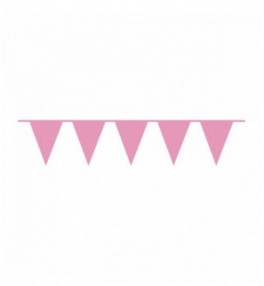 Pennant Banner Pink 10m