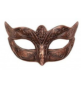 Mask Venetian bronze