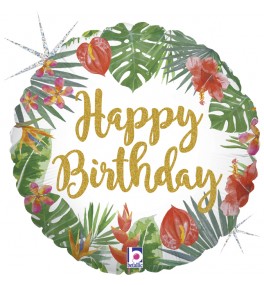 Tropical Birthday  õhupall