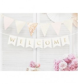 Banner Welcome, 15 x 95 cm