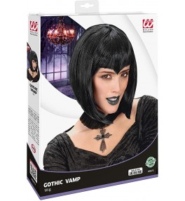 Parukas Gothic Vamp black