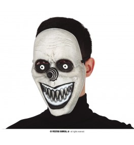 Mask Clown Smiling grey