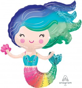Shape Colorful Mermaid
