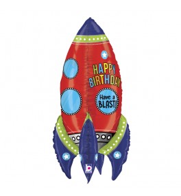 Shape GR Birthday Rocket