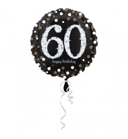 Sparkling Birthday 60 õhupall