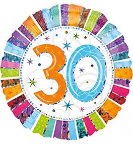 Radiant Birthday 30 õhupall
