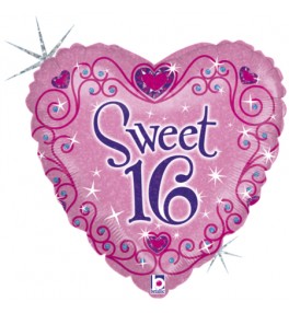 Sweet "16" Sparkles  õhupall