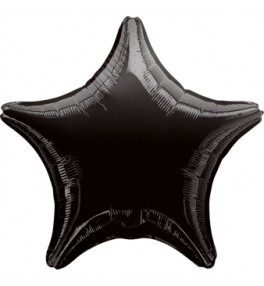 Star Metallic Black  õhupall
