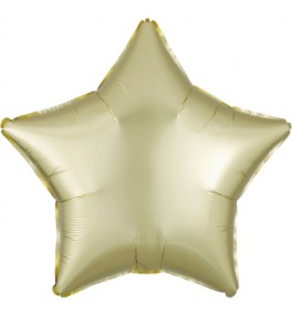 Star Satin Luxe Yellow õhupall