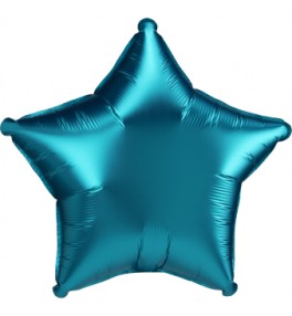 Star Satin Luxe Aqua  õhupall