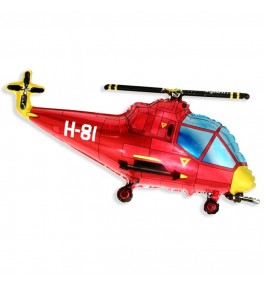 Shape  Helicopter red